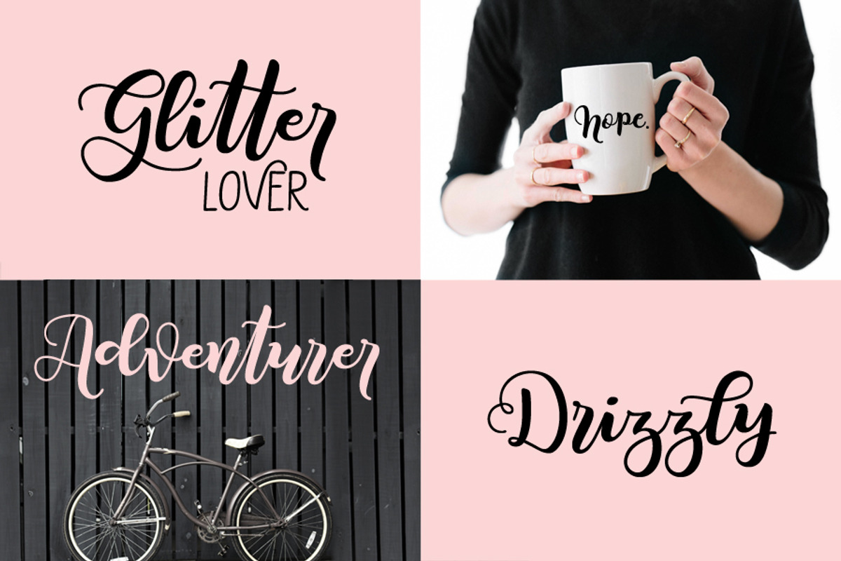 Joyful Letters font duo preview 3