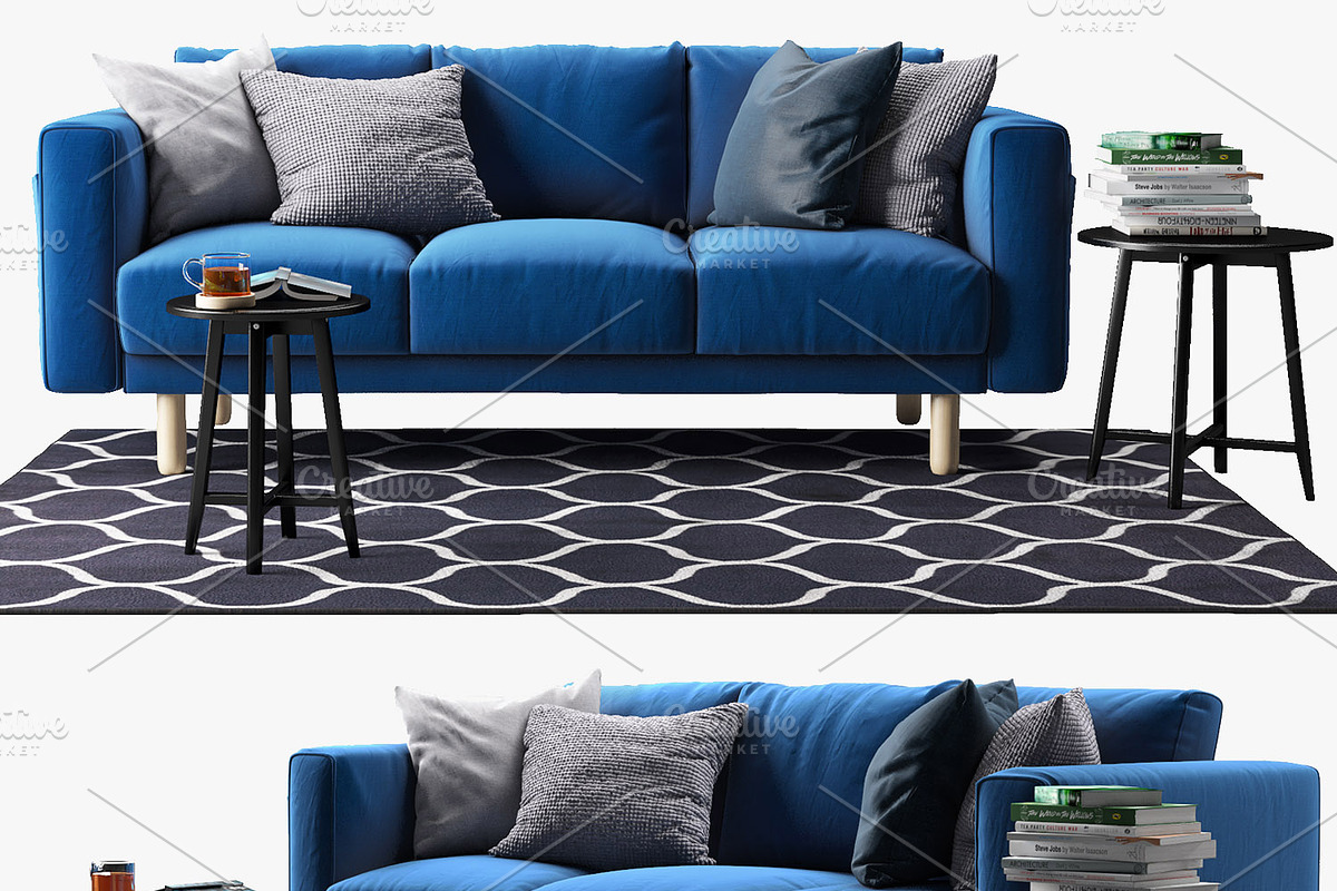 6 sofa set 3d model, a Furniture 3D Model by 3dmitruk (Photo 3 of 61)