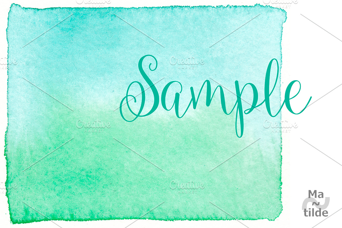 Watercolour Washes, a Texture Graphic by MatildeGraphics (Photo 6 of 6)