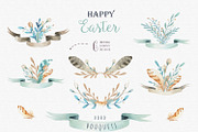 Happy easter with bunnies I, an Animal Illustration by Peace ART (Thumbnail 4 of 6)