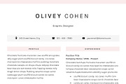 Creative Resume CV Template, a Resume Template by GResume (Thumbnail 6 of 7)