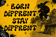 Grat Slovic – Groovy Streetwear Font, a Handwritten Font by Black Junst (Thumbnail 6 of 7)