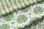 Eucalyptus watercolor digital paper, a Pattern Graphic by Artmanata (Thumbnail 7 of 11)