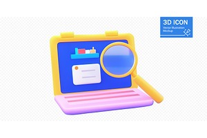 Colorful 3D vector illustration of a, a Technology Illustration by ZinetroN