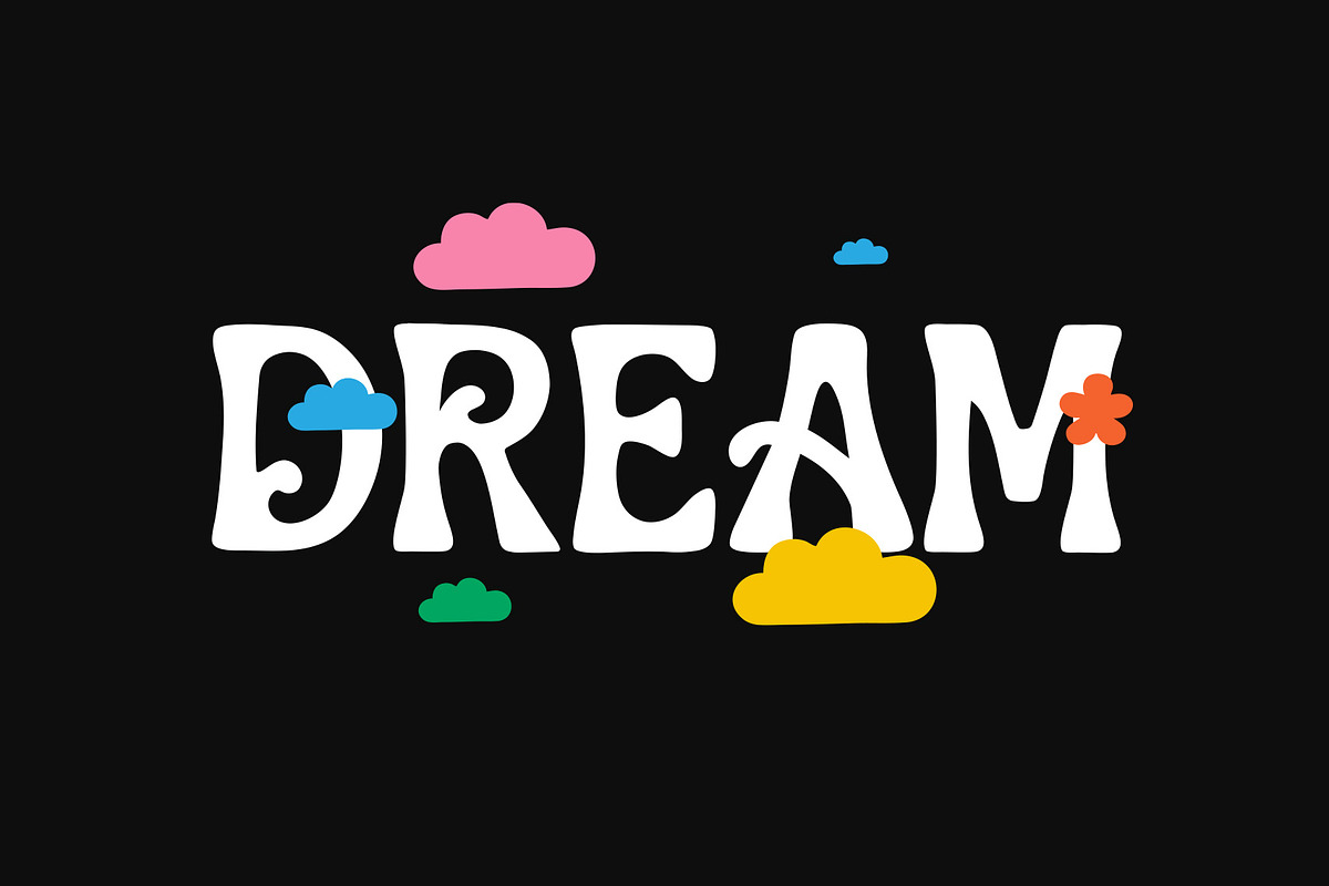Camel Funky - Groovy Retro Font, a Handwritten Font by Jozoor (Photo 5 of 9)