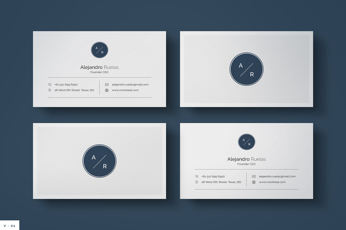 Business Card, a Business Card Template by ThemeDevisers (Photo 1 of 3)