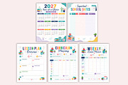 2027 Teacher Planner, a Stationery Template by Shumaya (Thumbnail 4 of 5)