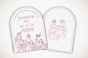 Jane Austen Inspired Line Art, a Person Illustration by Miriam Furniss Designs (Thumbnail 5 of 13)