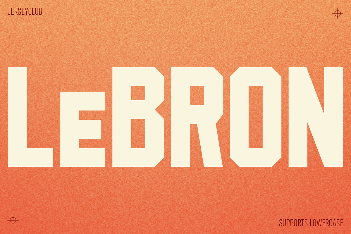 JERSEYCLUB Family, a Font by ROYALCLUB (Photo 9 of 27)