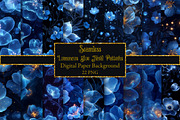 Luminous Floral Seamless Patterns, a Texture Illustration by Dream Creation (Thumbnail 1 of 6)