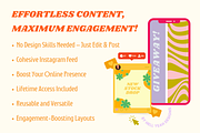 Funky Bold Instagram Post Templates, a Social Media Template by HellYeahDesigns (Thumbnail 6 of 7)