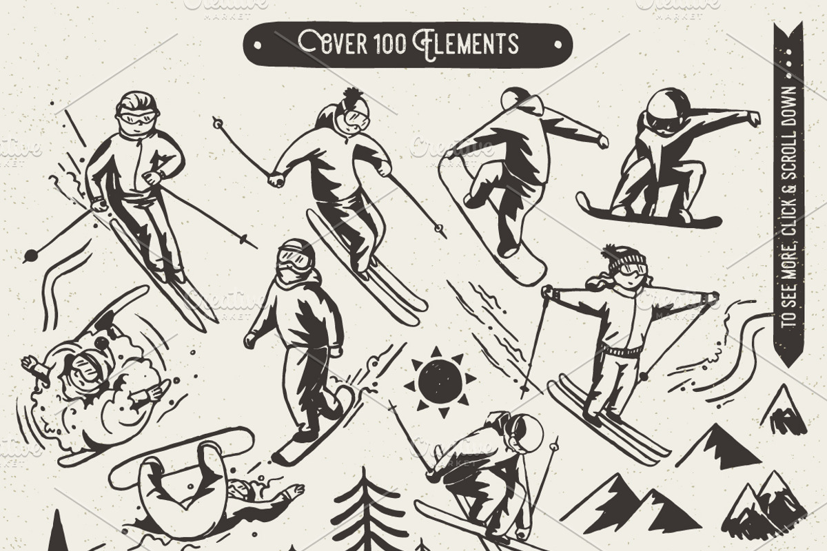 Winter Fun, Adventure Logo Pack, a Branding & Logo Template by Stella's Graphic Supply (Photo 6 of 10)