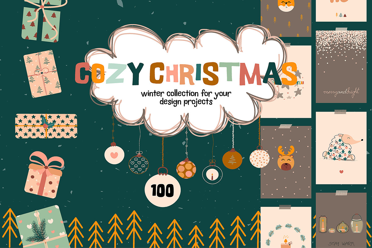 Cozy Christmas, an Illustration by Julia Martyshkina (Photo 1 of 11)