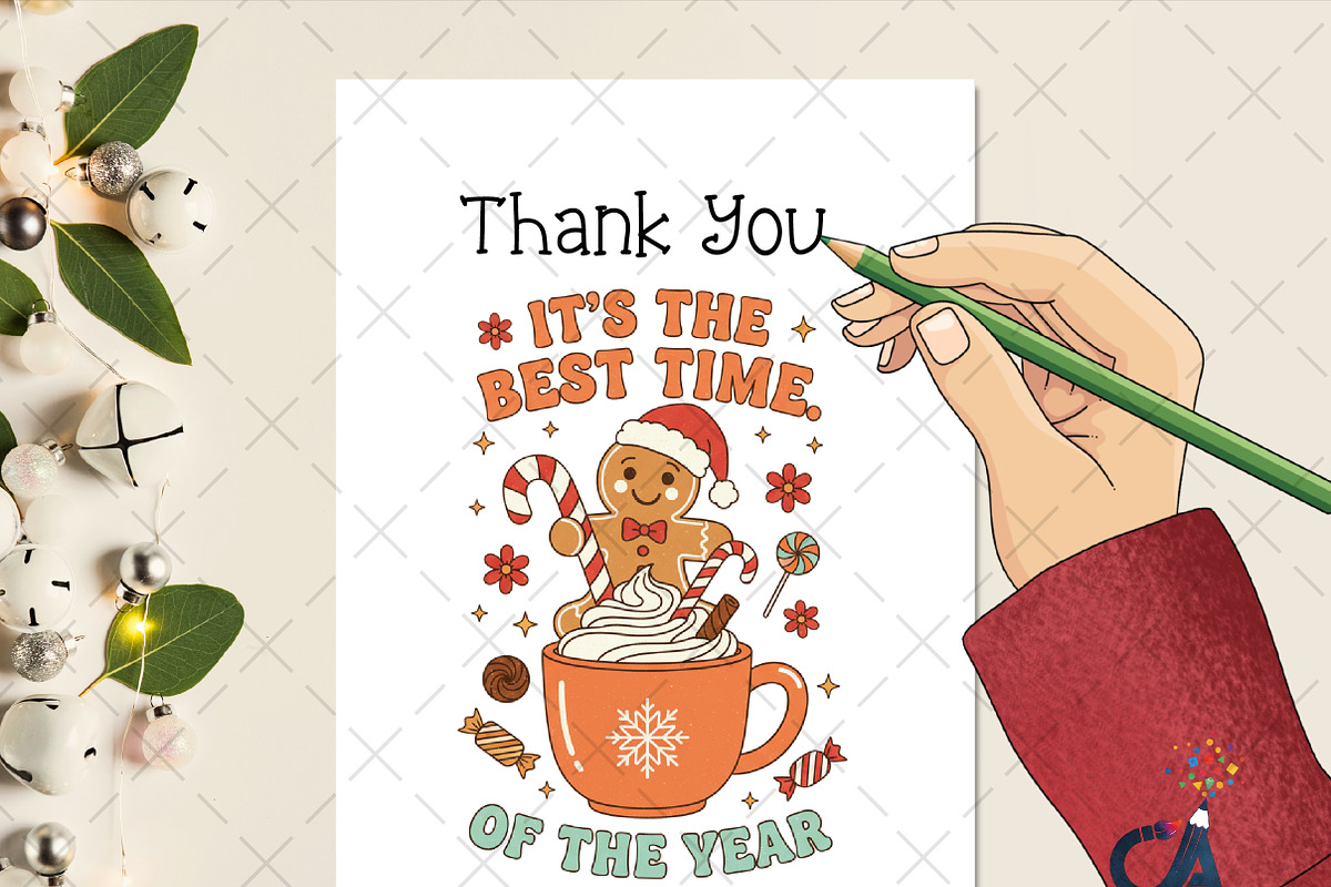 It's The Best Time Of The Year PNG, an Illustration by Creative Art (Photo 4 of 6)