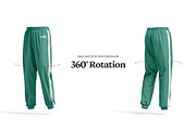 Sweatpants Animated Mockup, a Bottom Mockup by rebrandy (Thumbnail 3 of 14)