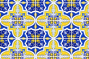 Portuguese Tiles Digital Papers