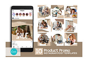 Instagram Post Template For Canva, a Social Media Template by DreamColor (Thumbnail 1 of 5)