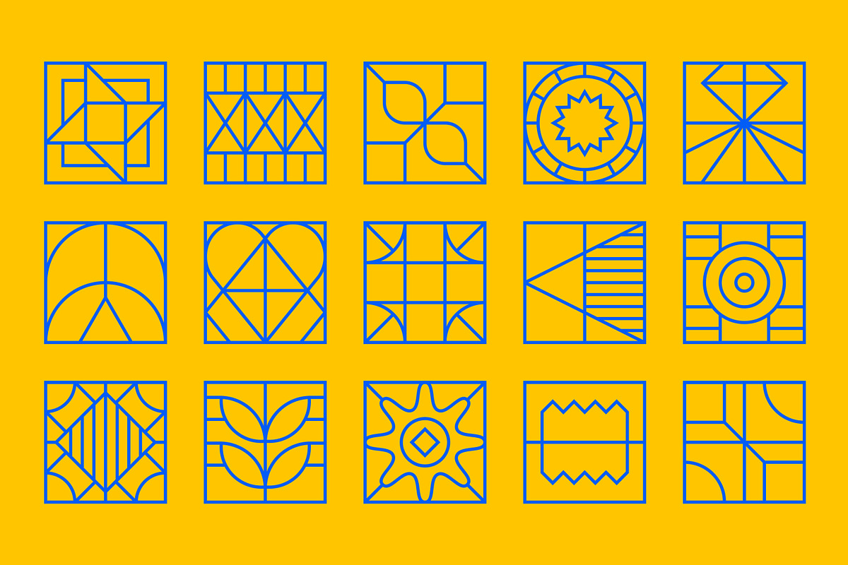 Square Forms Vol 10, an Outline Icon by Tekuni (Photo 9 of 12)