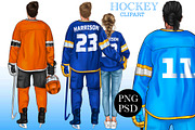 Couple clipart, Hockey clipart, a Person Illustration by Elenbushe (Thumbnail 1 of 3)