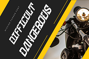 Exploring Vastness - Sport Font, a Sans Serif Font by 177Studio (Thumbnail 4 of 8)