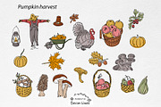 Cozy Thanksgiving Clipart Bundle, a Decorative Illustration by Decor Lines (Thumbnail 5 of 10)