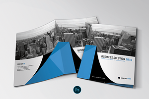 Corporate Brochure, a Brochure Template by retrographix