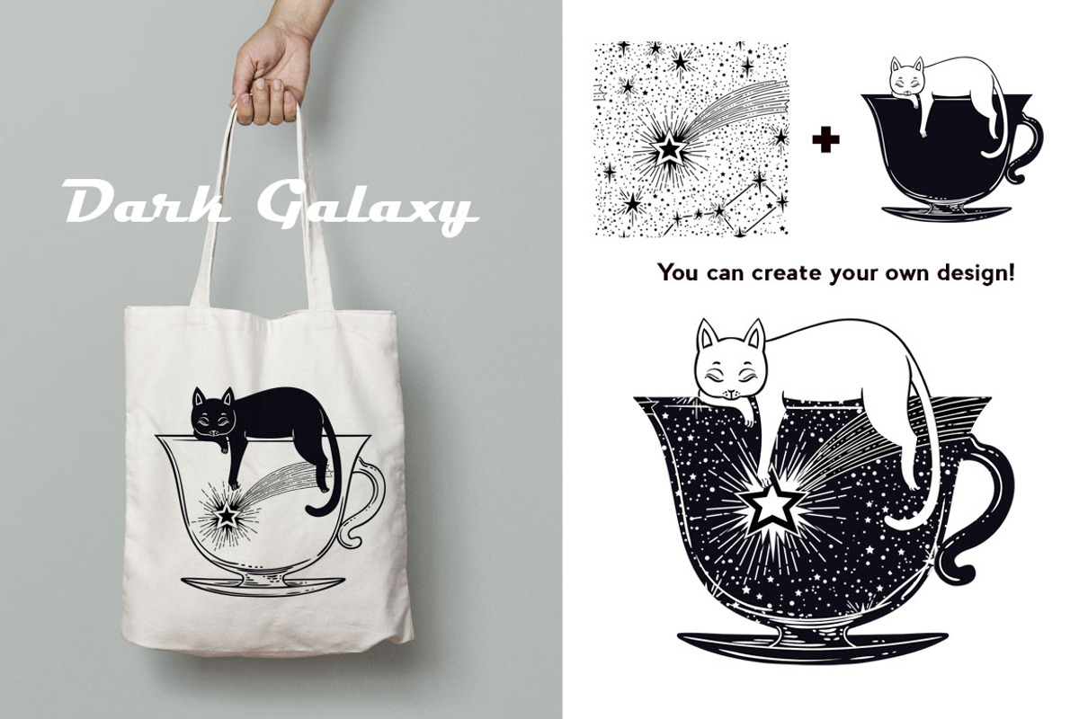 Dark Galaxy, an Object Graphic by Anastasia (Photo 3 of 15)