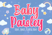 Baby Paisley a Playful Font