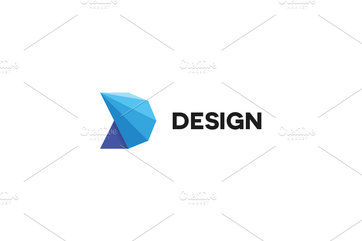 Creative D Letter Logo, a Branding & Logo Template by bvcreates (Photo 1 of 6)