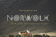 Thin Line Font Bundle: 7 in 1, a Symbol Font by Struvictory.art (Thumbnail 10 of 30)
