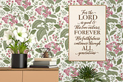 Seamless Flowers heliotrope pattern, a Pattern Graphic by Vintage (Thumbnail 10 of 16)