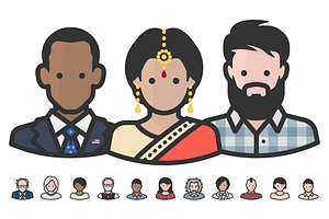 70 Avatar Icons