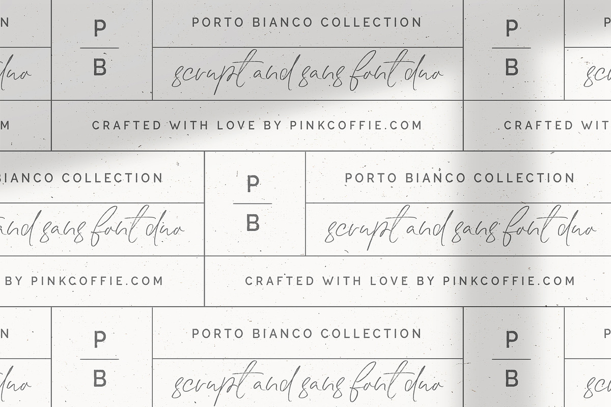 Porto Bianco | Script + Sans Serif, a Sans Serif Font by Pink Coffie (Photo 11 of 25)