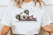 Funny Christmas Koala Clipart Bundle, an Illustration by Libby Wishes (Thumbnail 4 of 6)