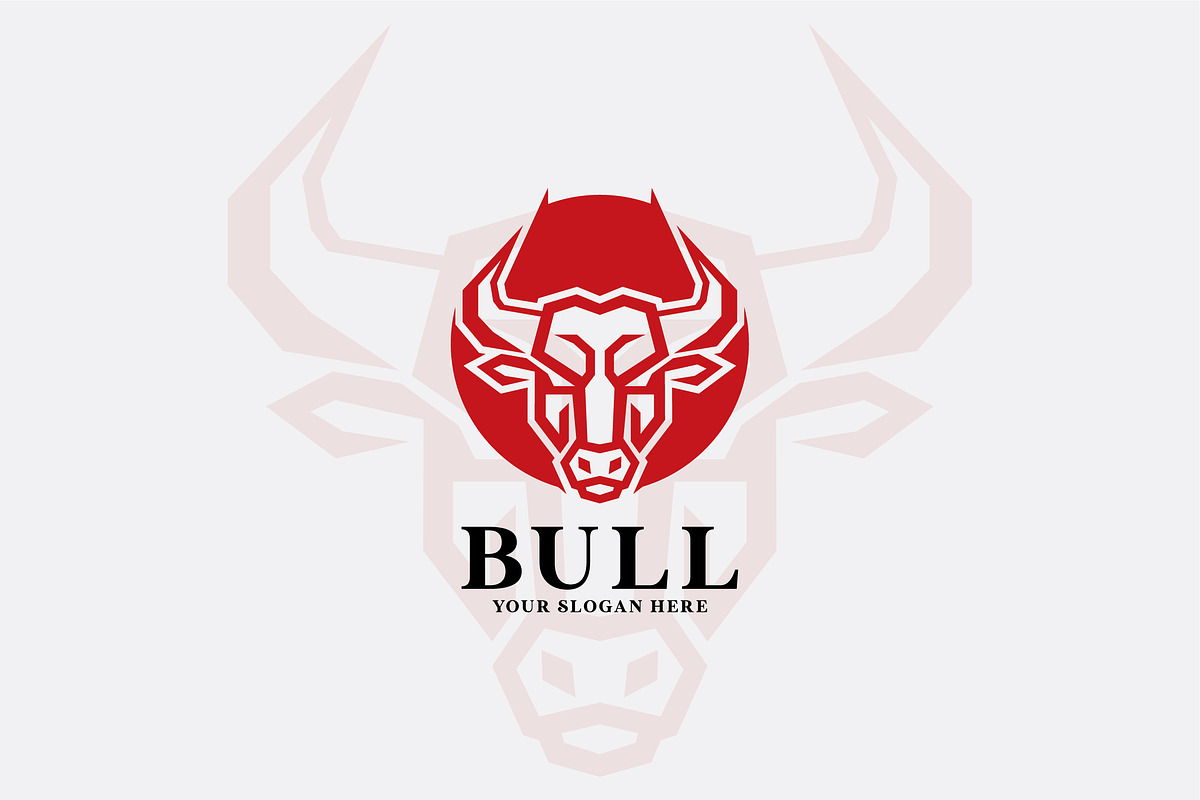 Bull Logo Design, a Branding & Logo Template by shazi (Photo 2 of 2)