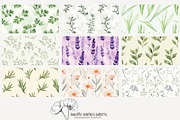 70 kitchen herb seamless pattern, a Pattern Graphic by Poppy Lane Studio (Thumbnail 5 of 10)