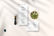 Modern Sketch Wedding Suite, an Invitation Template by Azka Creative (Thumbnail 3 of 5)