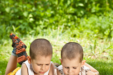 Boys reads a book featuring beautiful, beauty, and book preview 6