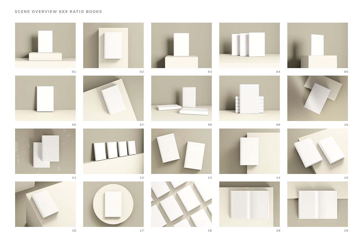 Book Mockup Scene Collection, a Books & Magazine Mockup by Ruben Stom (Photo 13 of 13)