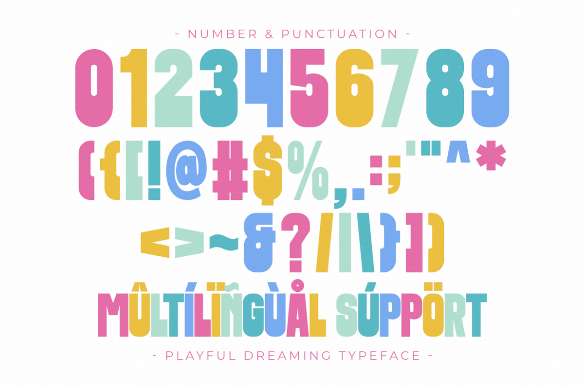 Playful Dreaming - Modern Display, a Sans Serif Font by Pian45 Studio (Photo 7 of 8)