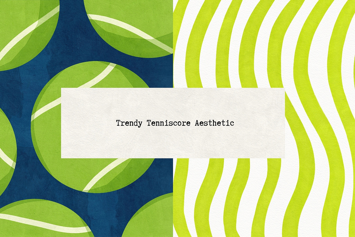 Tenniscore: 50 Whimsical Backgrounds, a Background Graphic by PaperJamLab (Photo 10 of 17)