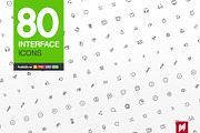 Interface icons, an Outline Icon by NAS (Thumbnail 1 of 2)