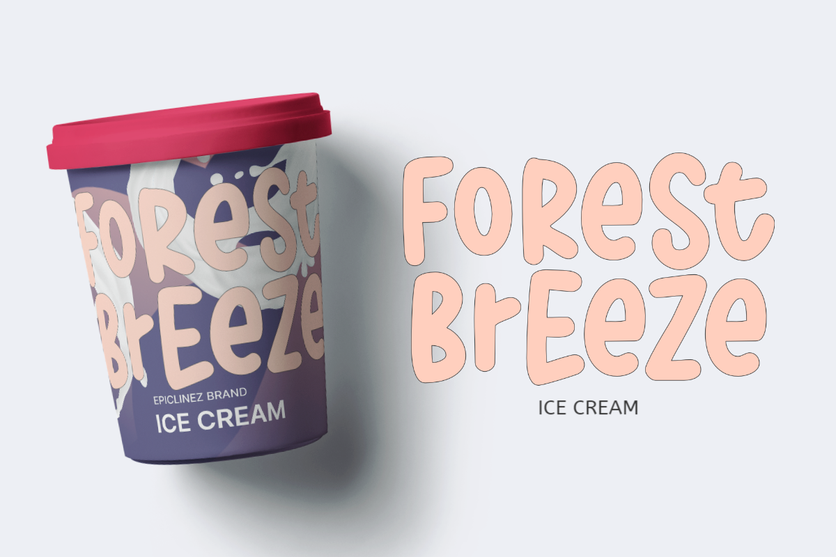 Fruit Viesta | A Fun Font, a Font by Epiclinez (Photo 2 of 5)
