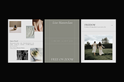 MARYGOLD Social Media Kit Canva, a Social Media Template by Aire Studio (Thumbnail 4 of 8)