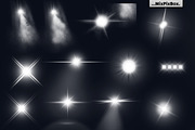 Lens Flare Brushes for Adobe PS, a Brush Add-On by MixPixBox (Thumbnail 2 of 3)