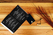 Wedding Program Vintage 2 sides, a Brochure Template by Graphicfy Templates (Thumbnail 3 of 3)