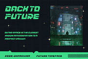 Cybergrose - Cyberpunk Display Font, a Sans Serif Font by Annora Studio (Thumbnail 3 of 17)