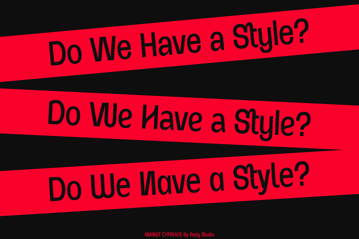 Manist - Geometric Sans Serif, a Sans Serif Font by RedyStudio (Photo 11 of 12)