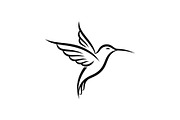 Hummingbird Line Art SVG Bundle, an Illustration by yasushie (Thumbnail 4 of 31)