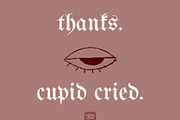 Noir Valentine punk pixel doodles, an Object Graphic by Elena Choo (Thumbnail 13 of 13)